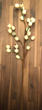 Load image into Gallery viewer, 26&quot; Cream Berry Pod Spray

